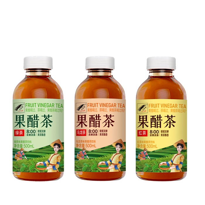 大马邦果醋茶500ml系列（红茶味、绿茶味、乌龙茶味)